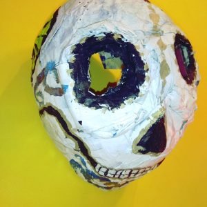 Mexican Mask for Dia de los Muertos