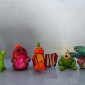 Set of Miniature Monsters