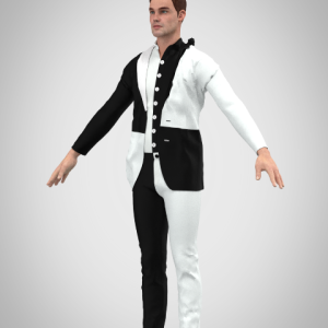 Black & White Costume
